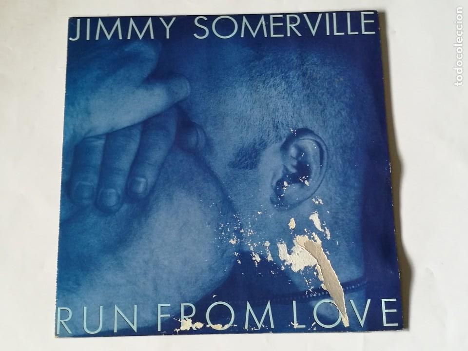 Discos de vinilo: Jimmy Somerville - Run From Love - 1991 - Foto 1