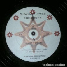 Discos de vinilo: SALVATORE FREDA - NIGHT CLUBBING HERO (12”) VG+