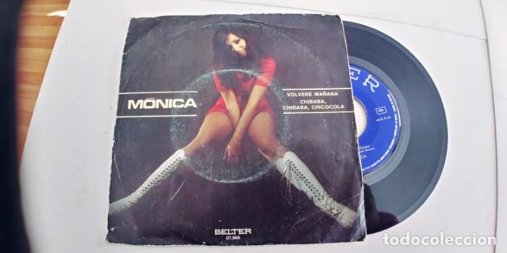Discos de vinilo: MONICA-SINGLE VOLVERE MA&Ntilde;ANA - Foto 1