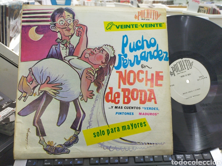 Disques de vinyle: Leopucho Fern&aacute;ndez lp noche de boda u.s.a.