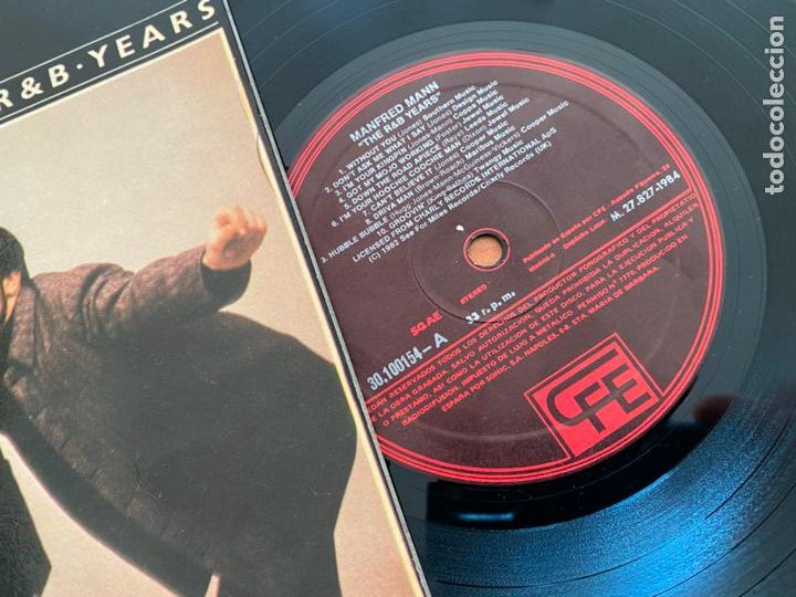 Discos de vinilo: MANFRED MANN (THE R & B YEARS) LP (B-20) - Foto 2