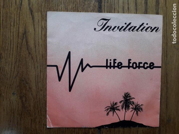 Discos de vinilo: Life force - invitation + invitation (instrumental dub) - Foto 1