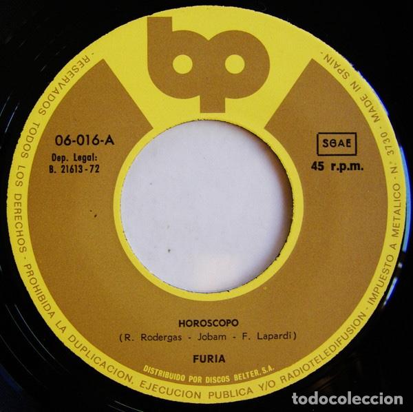 Discos de vinilo: Furia &lrm;&ndash; Horoscopo - Foto 2