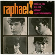 Discos de vinilo: RAPHAEL ‎– MA VIE = MI VIDA. Lote 238849935