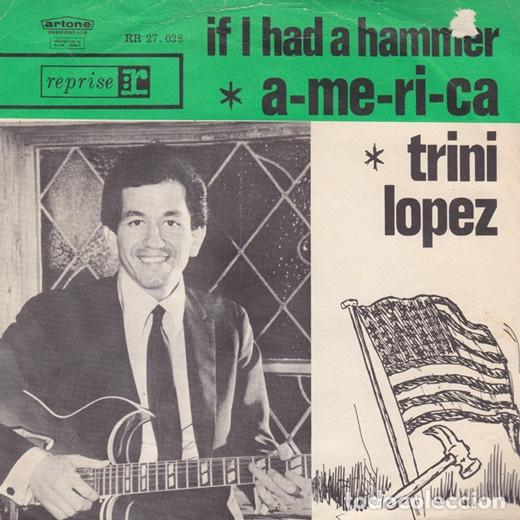 Discos de vinilo: Trini Lopez &lrm;&ndash; A-me-ri-ca - Foto 1