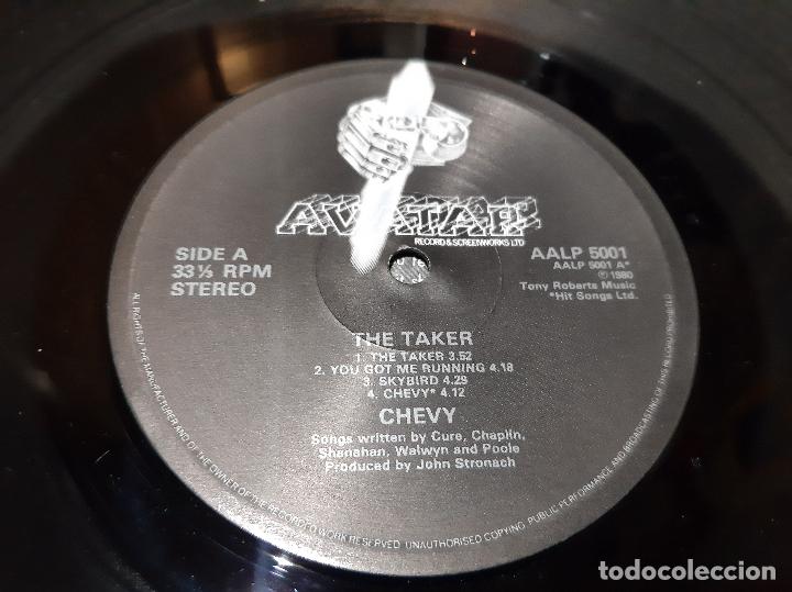 Discos de vinilo: CHEVY -THE TAKER- (1980) LP DISCO VINILO - Foto 8