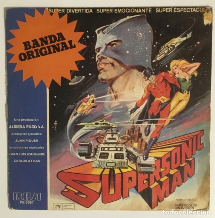 Discos de vinilo: SUPERSONIC MAN. BSO. RCA, 1979 - Foto 1