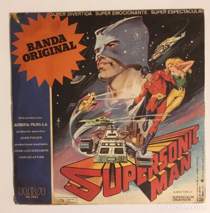 Discos de vinilo: SUPERSONIC MAN. BSO. RCA, 1979 - Foto 2
