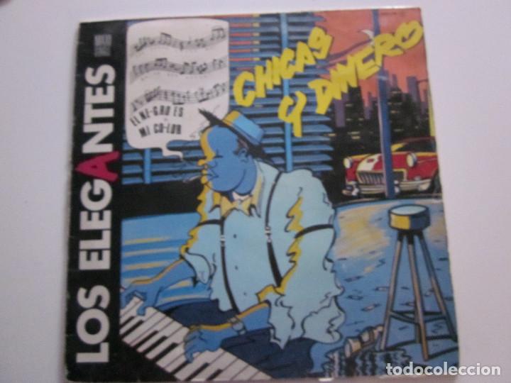 Discos de vinilo: Los Elegantes - Chicas Y Dinero (12&rdquo;, Maxi) - Foto 1