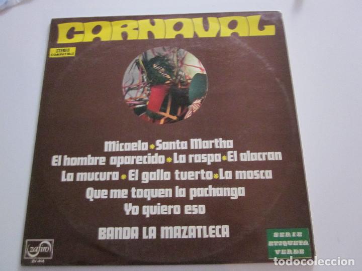 Discos de vinilo: Banda La Mazatleca - Carnaval (LP) - Foto 1