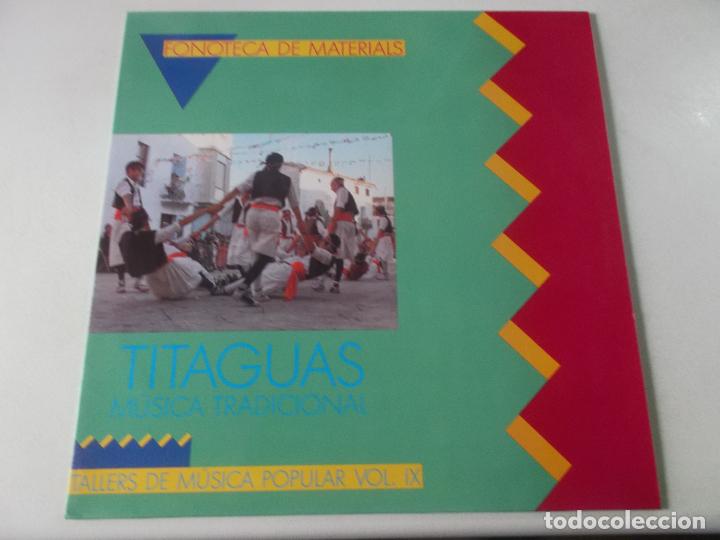 Disques de vinyle: Titaguas M&uacute;sica Tradicional - Tallers De M&uacute;sica Popular Vol. IX. COMPLETO