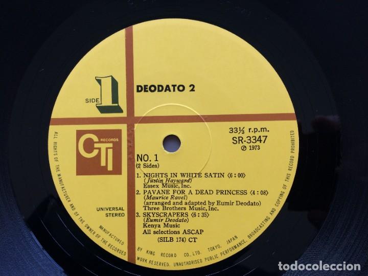 Discos de vinilo: Deodato &lrm;&ndash; Deodato 2 Japan,1973 CTI Records - Foto 5