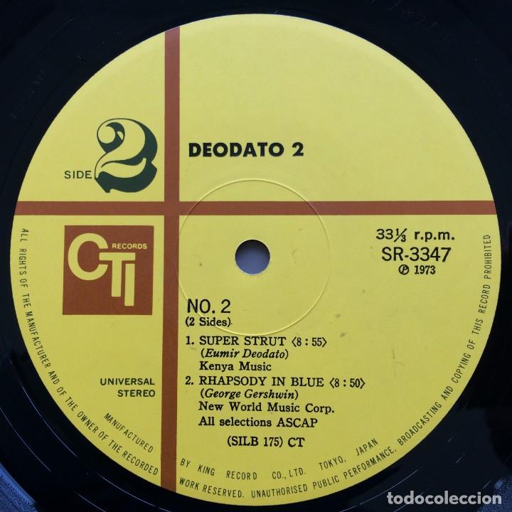 Discos de vinilo: Deodato &lrm;&ndash; Deodato 2 Japan,1973 CTI Records - Foto 6