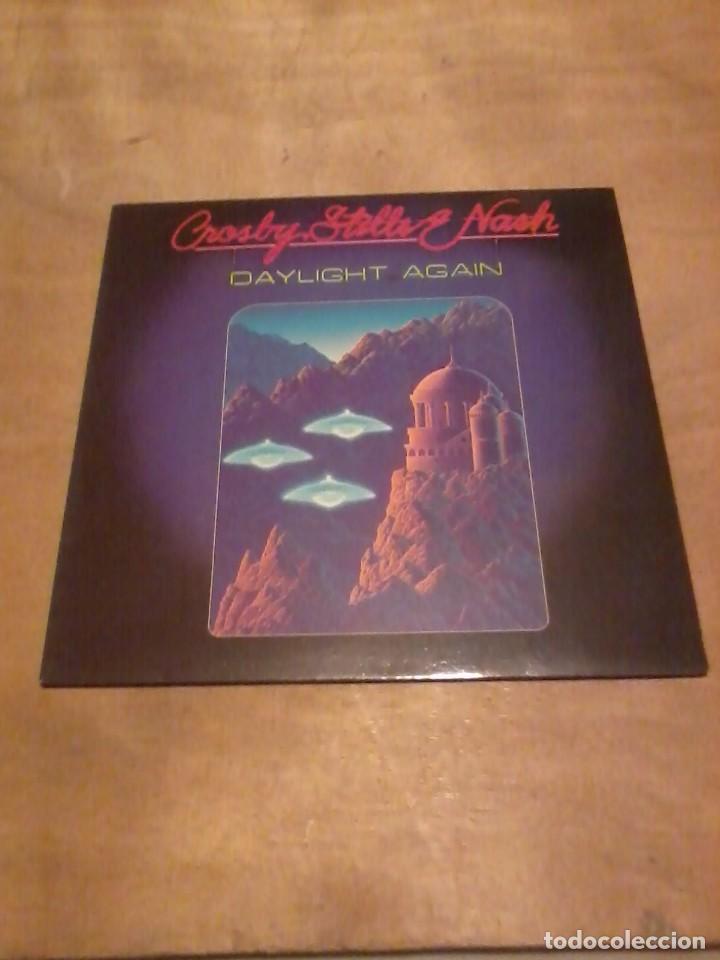 Discos de vinilo: Crosby Stills Nash LP Daylight again Esp.1982 insert - Foto 1