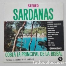 Discos de vinilo: SARDANAS LP COBLA LA PRINCIPAL DE LA BISBAL 2 DISCOPHON 1961