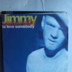 Discos de vinilo: JIMMY SOMERVILLE TO LOVE SOMEBODY SINGLE 7”