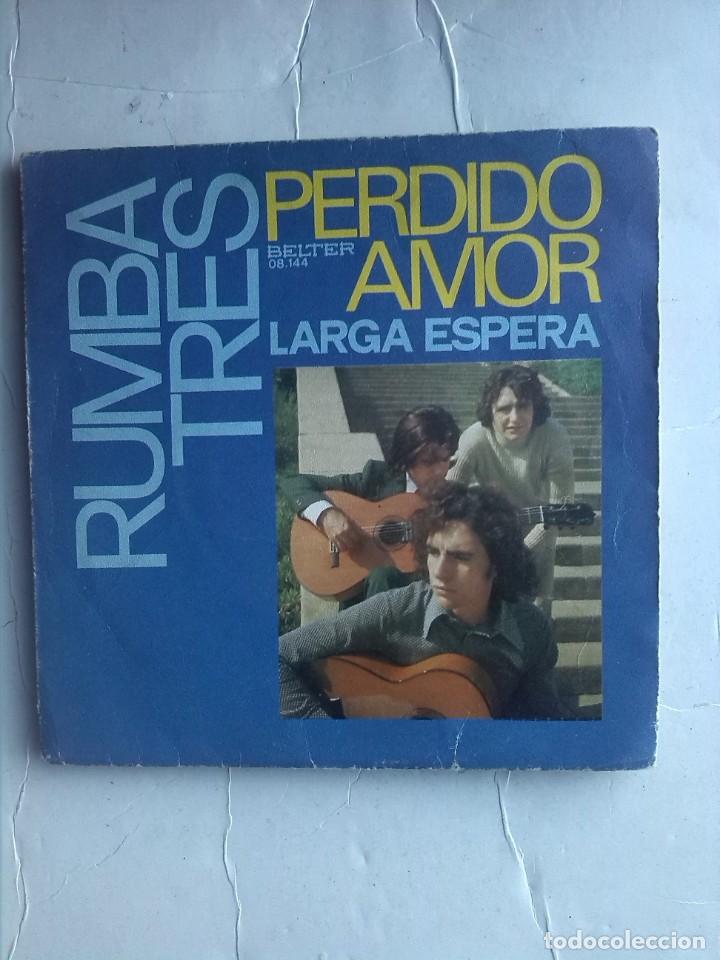 Discos de vinilo: RUMBA TRES - PERDIDO AMOR SINGLE 7&rdquo; - Foto 1