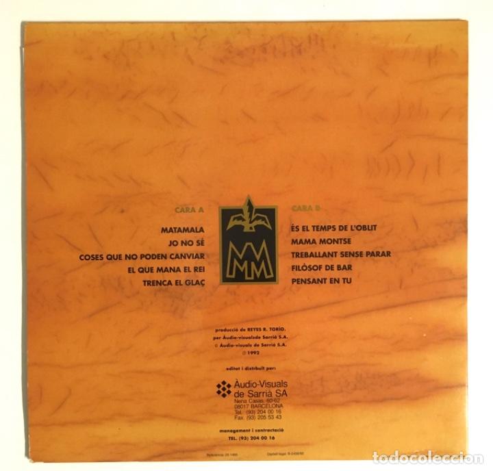 Discos de vinilo: MATAMALA. &Uacute;. AUDIOVISUALS DE SARRI&Agrave;, 1992 - Foto 2