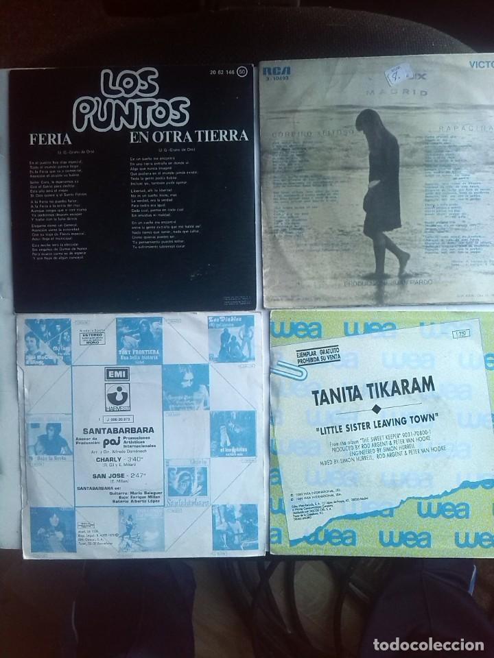 Discos de vinilo: LOTE DE 8 SINGLES 7&rdquo; DE ESTILOS VARIADOS - Foto 3