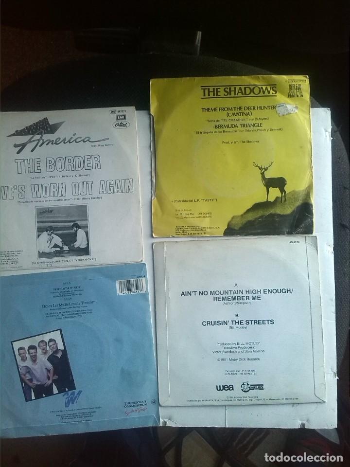 Discos de vinilo: LOTE DE 8 SINGLES 7&rdquo; DE ESTILOS VARIADOS - Foto 4