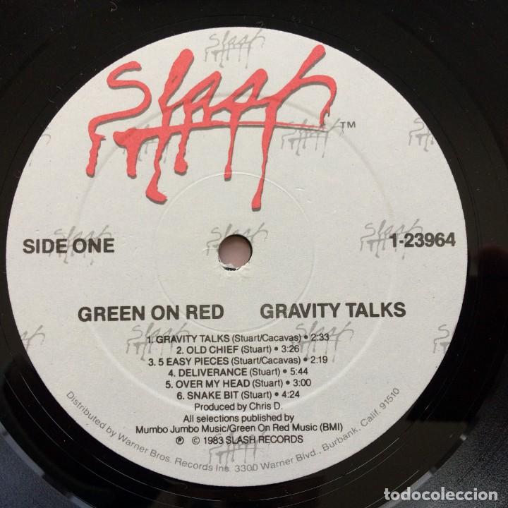 Discos de vinilo: Green On Red &lrm;&ndash; Gravity Talks USA,1983 Slash - Foto 3