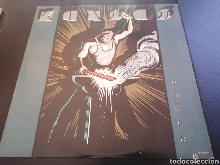 Discos de vinilo: Kansas - Power LP Edici&oacute;n USA - Foto 1