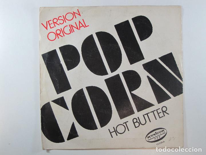 Discos de vinilo: SG HOT BUTTER &middot; POPCORN (1972) (RARO. EDICI&Oacute;N INEXISTENTE EN DISCOGS.COM) - Foto 1