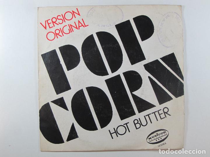 Discos de vinilo: SG HOT BUTTER &middot; POPCORN (1972) (RARO. EDICI&Oacute;N INEXISTENTE EN DISCOGS.COM) - Foto 2