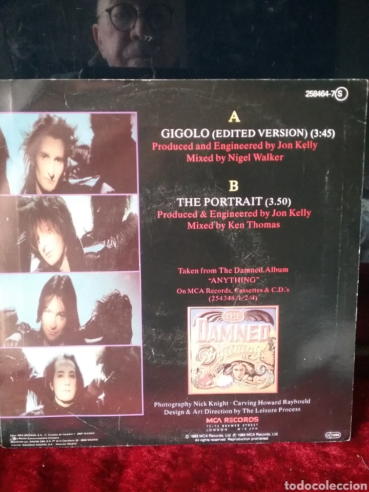 Discos de vinilo: Damned 1987 MCA Records - Foto 2