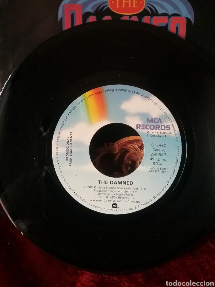 Discos de vinilo: Damned 1987 MCA Records - Foto 3