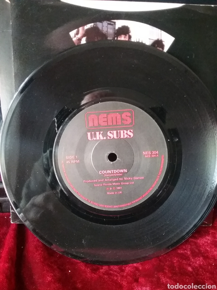 Discos de vinilo: U.K. SUBS 1981 NEMS LONDON - Foto 3
