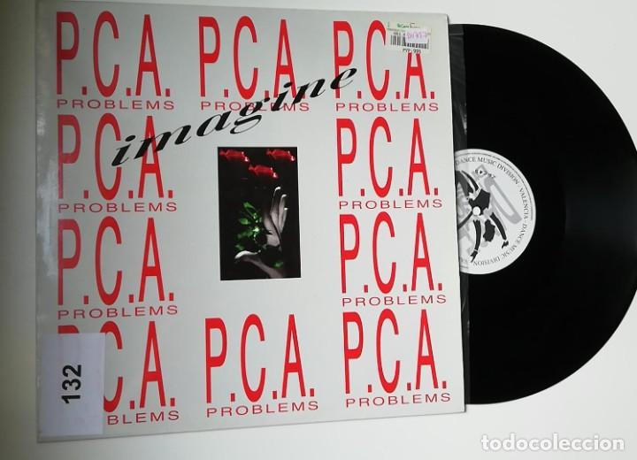 Discos de vinilo: ANTIGUO VINILO / OLD VINYL: P.C.A PROBLEMS: Imagine (Maxi single 1993) - Foto 1