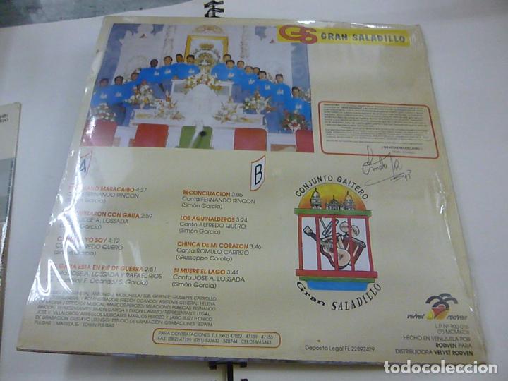 Discos de vinilo: GRAN SALADILLO - TE EXTRA&Ntilde;O MARACAIBO -LP -N - Foto 2