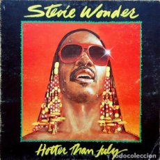 Discos de vinilo: STEVIE WONDER ‎– HOTTER THAN JULY