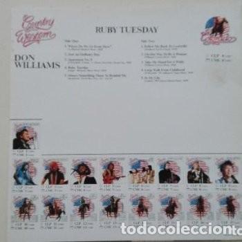 Discos de vinilo: Don Williams LP Ruby Tuesday Colorado 23017 - Foto 2