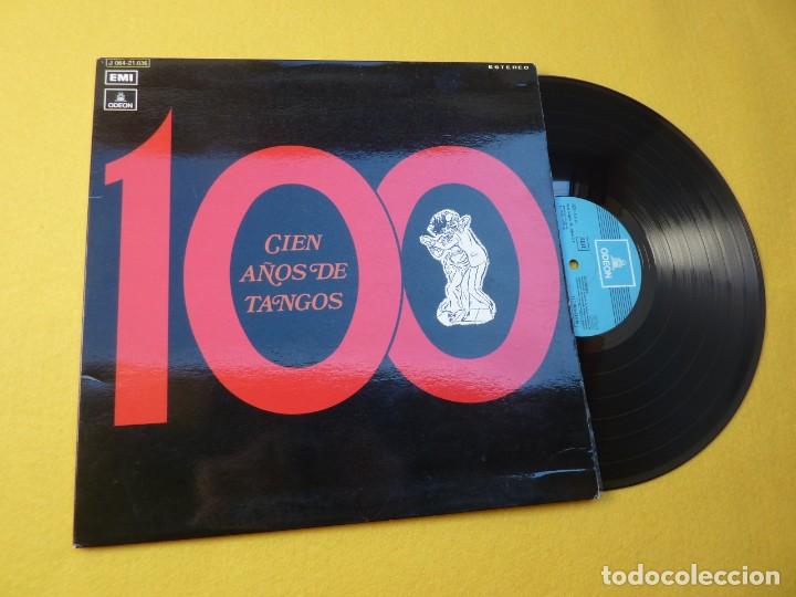 Disques de vinyle: LP ELBA PICO - 100 A&ntilde;os de tangos - Odeon J 064-21.036 - 1973 - Gatefold (EX+/EX+)&ccedil;