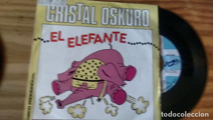 Vinyl-Schallplatten: SINGLE (VINILO) DE CRISTAL OSKURO A&Ntilde;OS 80