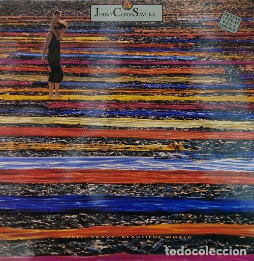 Disques de vinyle: JOHNNY CLEGG SAVUKA - LP DE VINILO EDICION ESPA&Ntilde;OLA