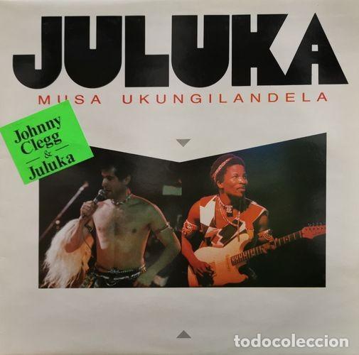 Disques de vinyle: JOHNNY CLEGG AND JULUKA - MUSA UKUNGILANDELA - LP DE VINILO EDICION FRANCESA - ETNICA