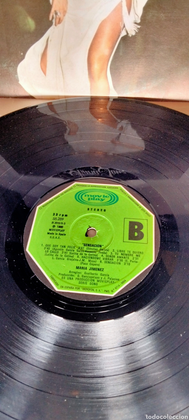 Discos de vinilo: LP SENSACION MARIA JIMENEZ - Foto 5