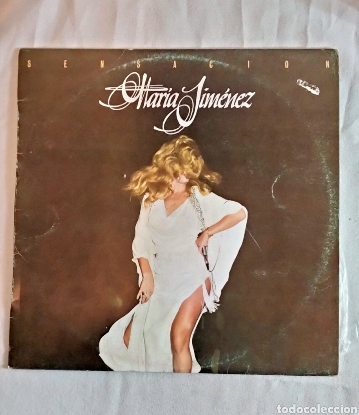 Discos de vinilo: LP SENSACION MARIA JIMENEZ - Foto 1