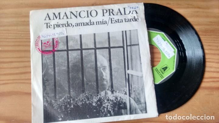 Disques de vinyle: SINGLE (VINILO)-PROMOCION- DE AMANCIO PRADA AÑOS 70