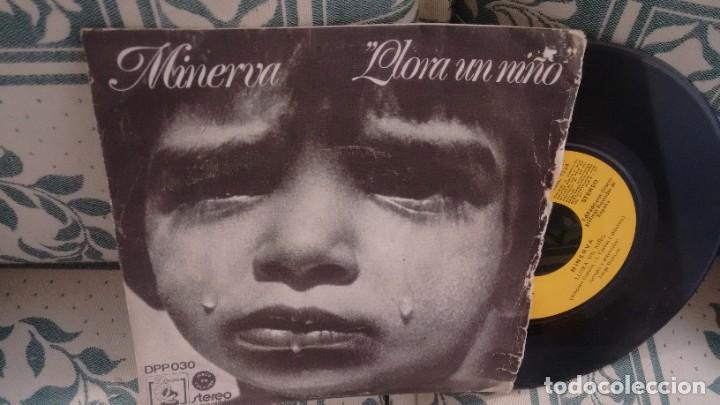 Discos de vinilo: SINGLE (VINILO) DE MINERVA A&Ntilde;OS 790 - Foto 1