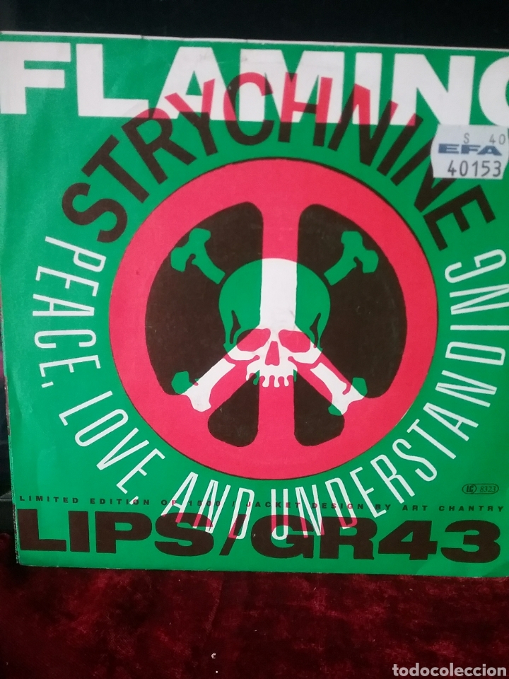 Discos de vinilo: FLAMING LIPS 1989 Glitterhouse Records. Edic. Limitada - Foto 2