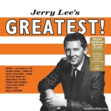 Discos de vinilo: JERRY LEE LEWIS * LP VIRGIN VINYL 180G GATEFOLD * JERRY LEE'S GREATEST * PRECINTADO