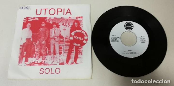 Discos de vinilo: Utopia - Solo = Alone (7&rdquo;, Single, Promo) - Foto 1