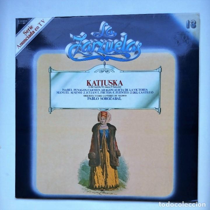 Disques de vinyle: DISCO VINILO LP. LA ZARZUELA- KATIUSKA