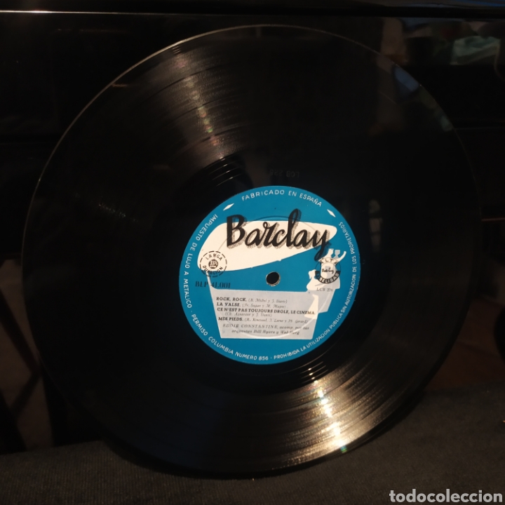 Discos de vinilo: Eddie Constantine y Juliette Gr&eacute;co - Duo 10&rdquo; - Foto 4