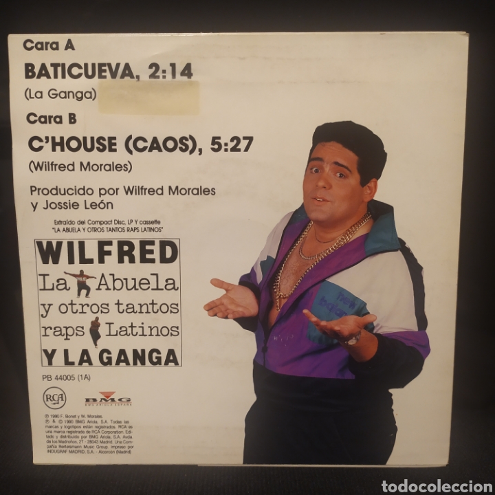 Discos de vinilo: Wilfred Y La Ganga - Baticueva - Foto 2