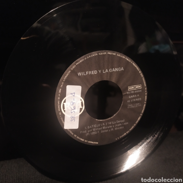 Discos de vinilo: Wilfred Y La Ganga - Baticueva - Foto 3
